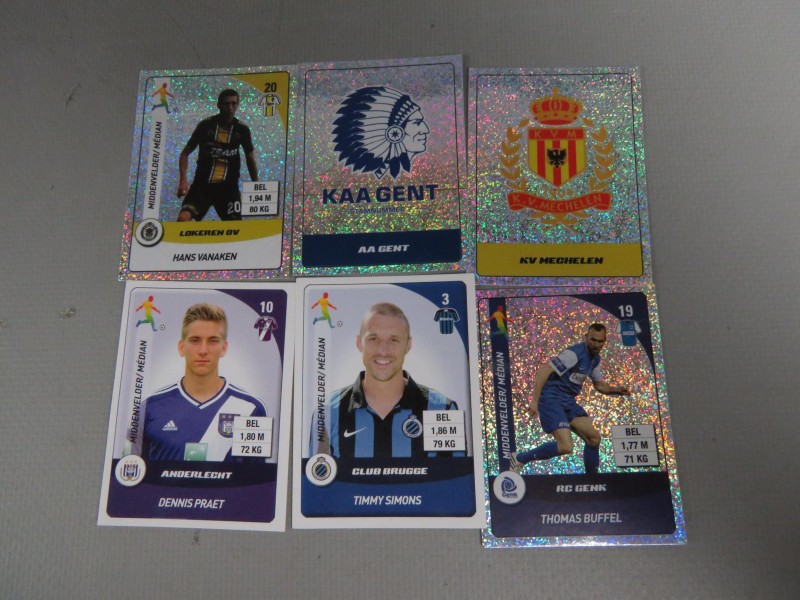 Panini voetbal Pro League 2015 (510 stuks)