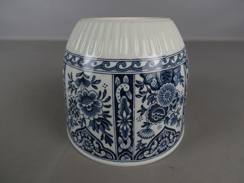 Keramieken "Delft" bloempot