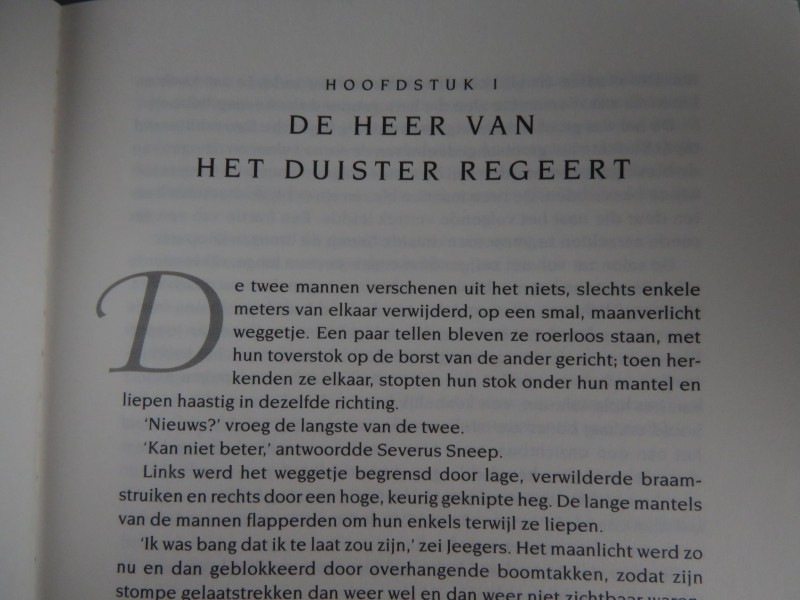 Harry Potter en de relieken van de dood - paperback 1ste druk