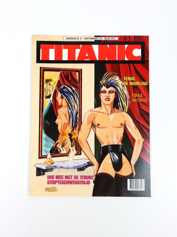 Set van 16 strip magazines TITANIC - 1984