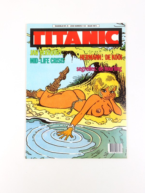 Set van 16 strip magazines TITANIC - 1984