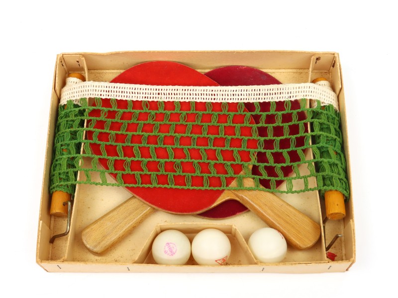 Vintage Table Tennis Complete Set