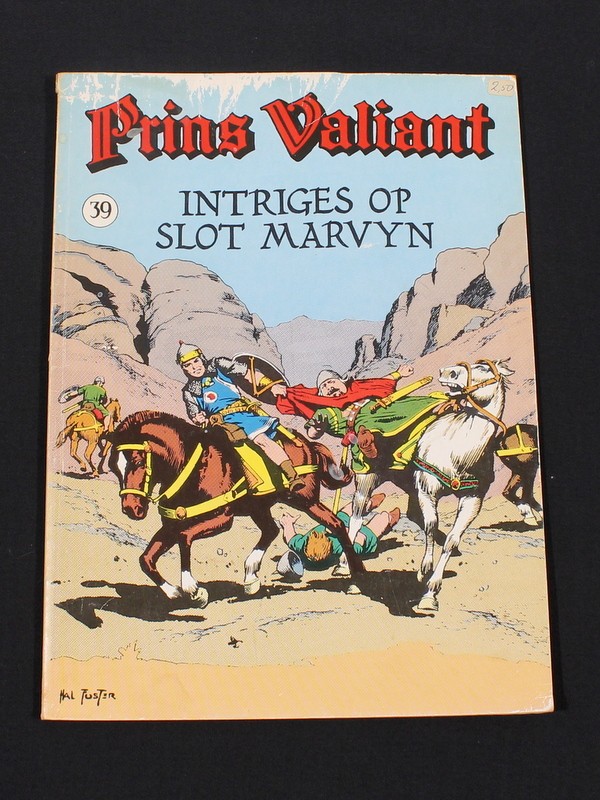 Vintage strip 'Prins Valiant - Intriges op Slot Marvyn'- Hal Foster