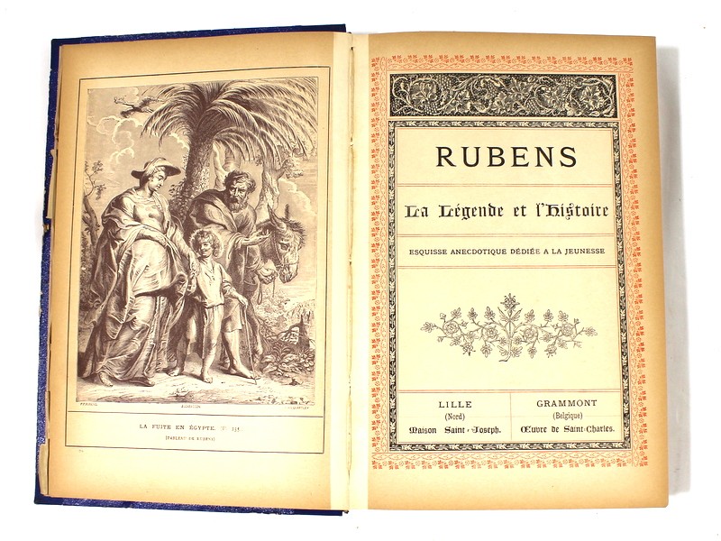 Antiek boek 'Rubens - La Légende et l'Histoire' (1913)