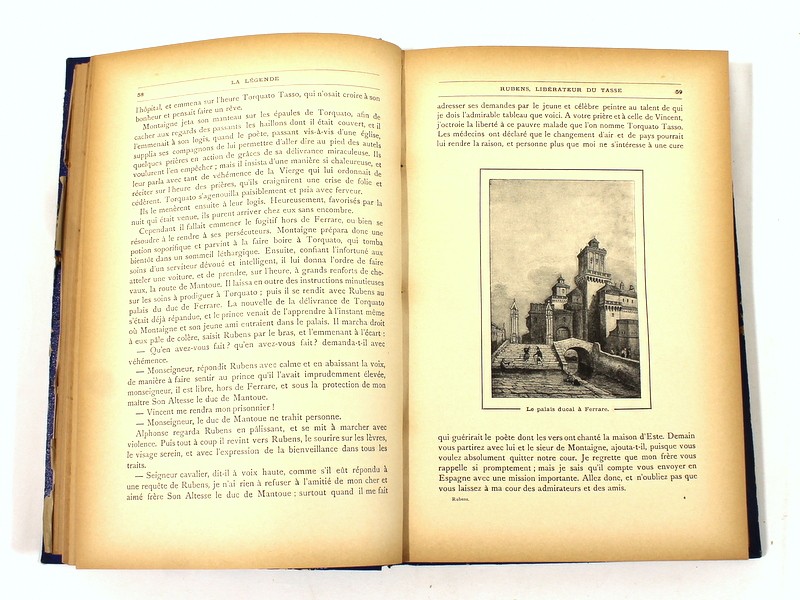 Antiek boek 'Rubens - La Légende et l'Histoire' (1913)