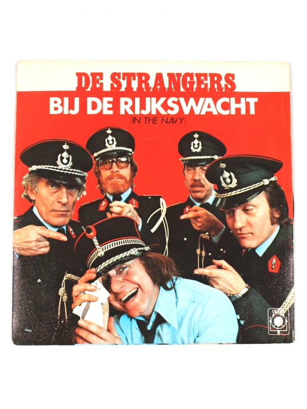 Vintage 7" vinyl De Strangers - Bij de Rijkswacht - Melksjoekkelat mè Neutjes