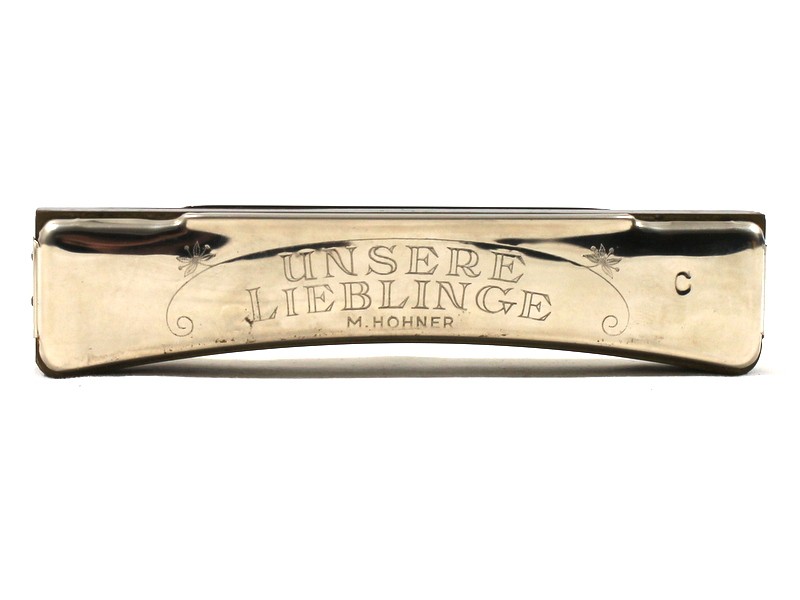 Vintage mondharmonica Unsere Lieblinge M. Hohner