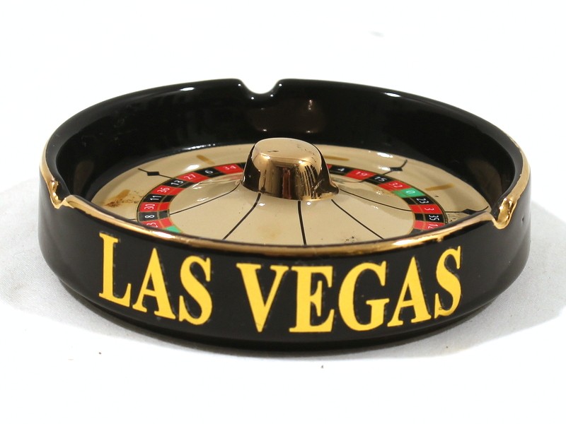 Las Vegas roulette asbak