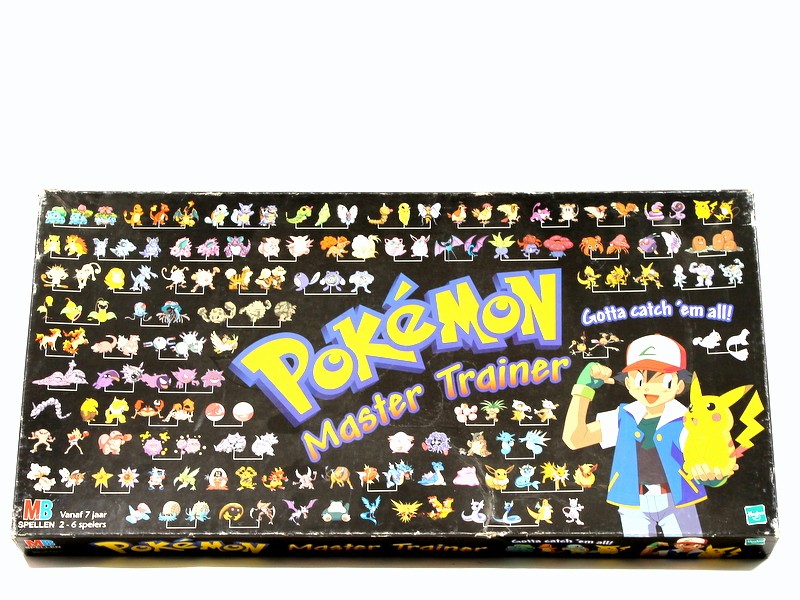 Vintage Pokémon Master Trainer Bordspel