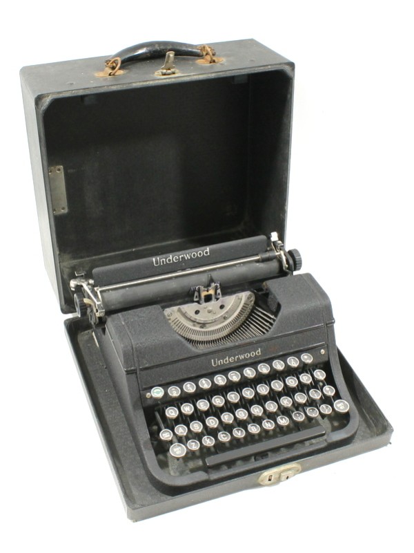 Vintage Underwood schrijfmachine