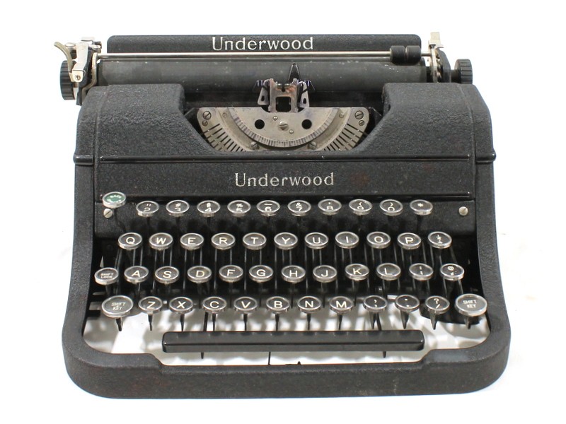 Vintage Underwood schrijfmachine