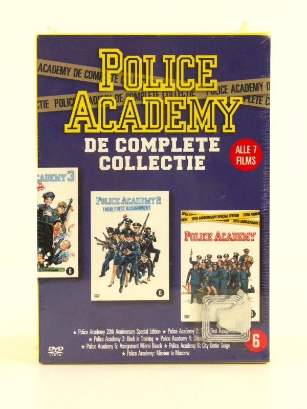 Complete Police academy collectie DVD box