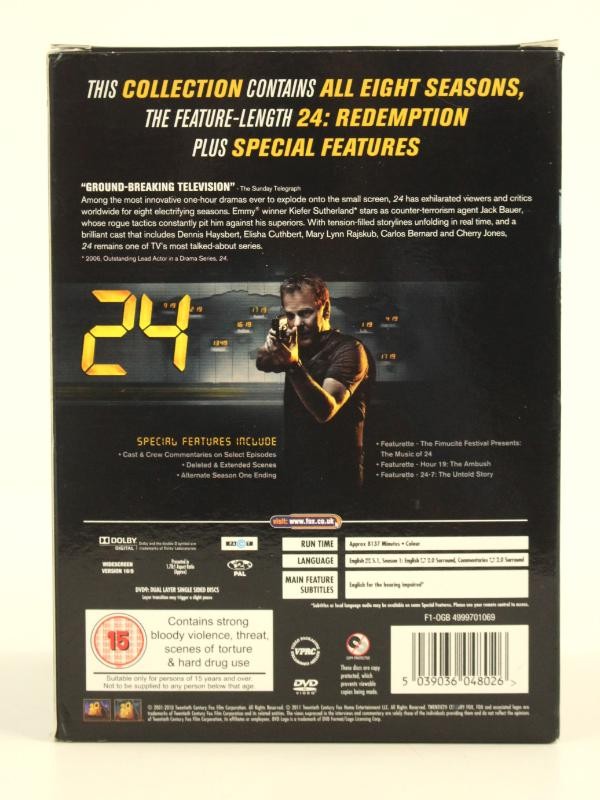 24 complete dvd box