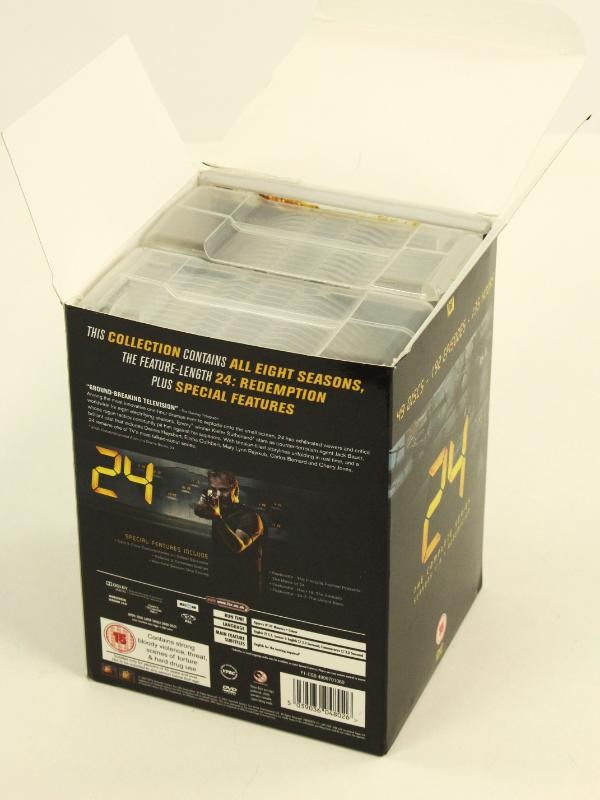 24 complete dvd box