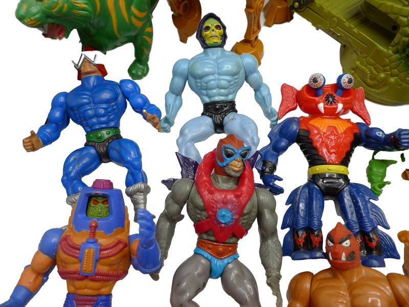 32 He-Man en comics figuren