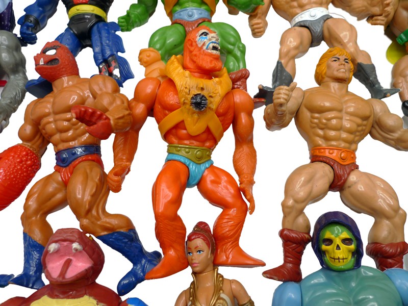 32 He-Man en comics figuren