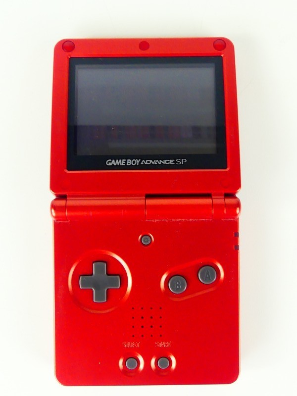 Game Boy Advance SP LCD-console + spelletjes