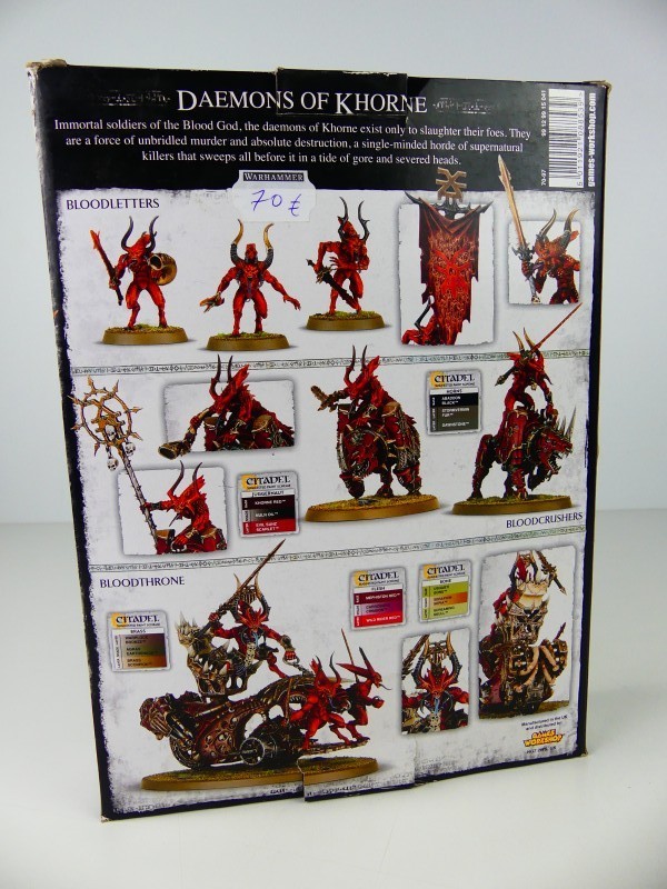 2 dozen van Warhammer Age Of Sigmar - Daemons Of Khorne