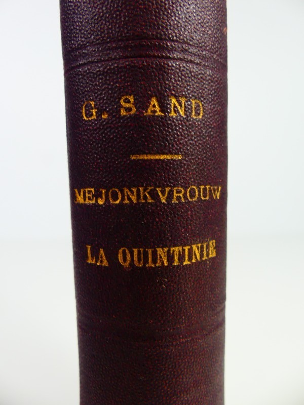 Antiek roman Mejonkvrouw La Quintinie - George Sand