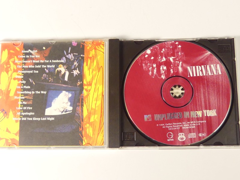 Lot Nirvana CD's en 2 DVD's