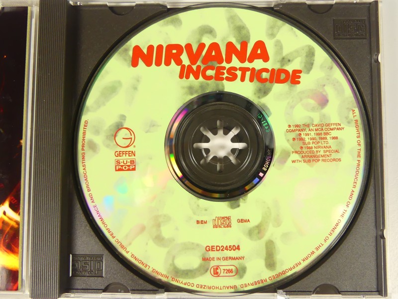 Lot Nirvana CD's en 2 DVD's