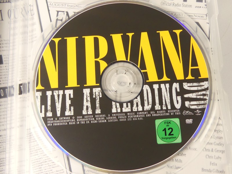 Lot Nirvana CD's en 2 DVD's