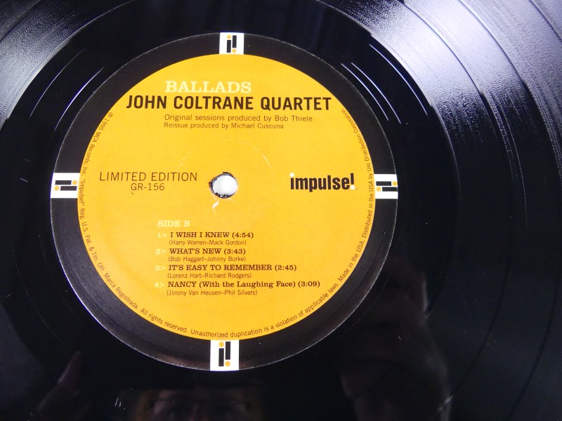 John Coltrane Quartet – Ballads, Vinyl, LP