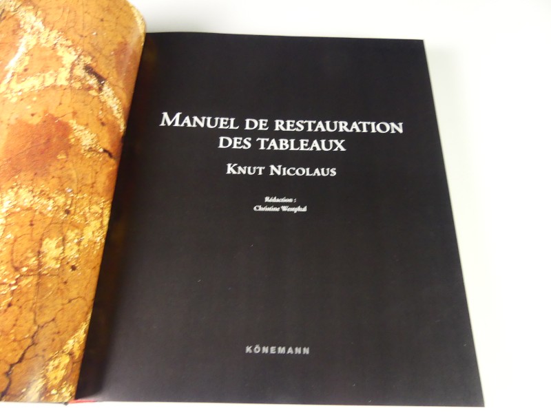 Boek Manuel de restauration des tableaux