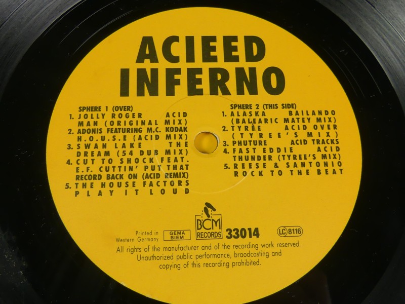 Various – Acieed Inferno, Vinyl, LP