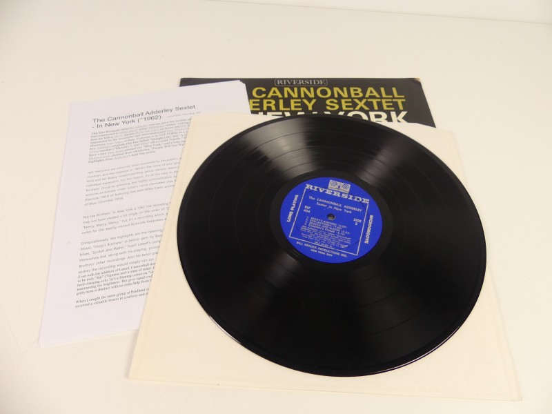 Cannonball Adderley Sextet - Lp Eerste druk