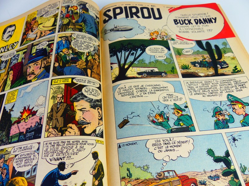 3 verzamelalbums van Spirou 'album du journal' # 48, 105, 106