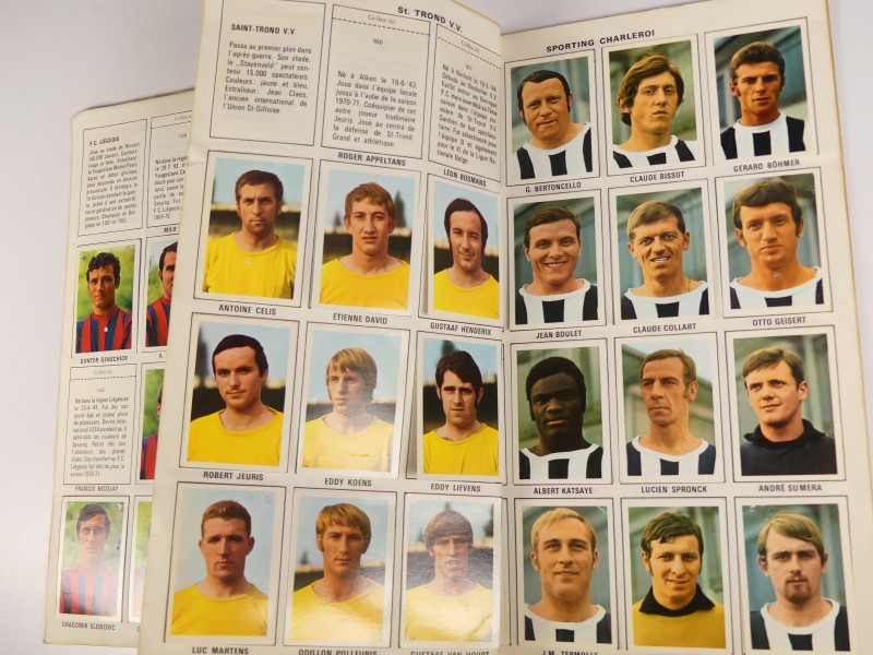 Lot - Voetbal kaarten en chromoalbums