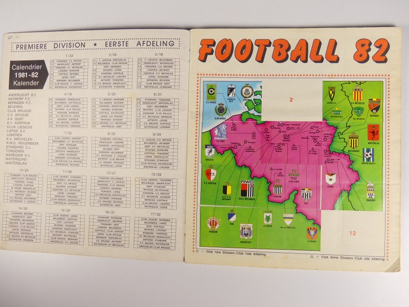 Lot - Voetbal kaarten en chromoalbums