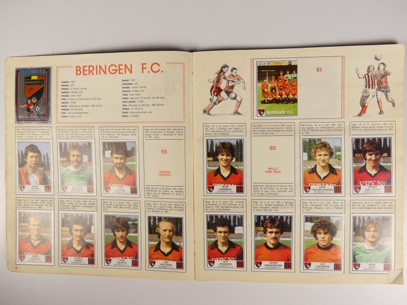 Lot - Voetbal kaarten en chromoalbums