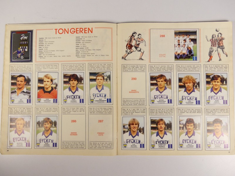 Lot - Voetbal kaarten en chromoalbums