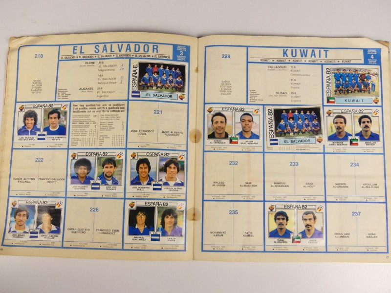 Lot - Voetbal kaarten en chromoalbums