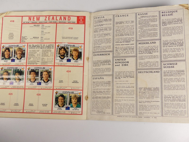 Lot - Voetbal kaarten en chromoalbums