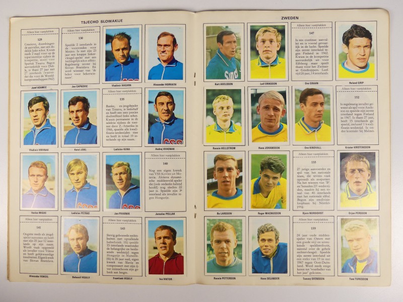 Lot - Voetbal kaarten en chromoalbums