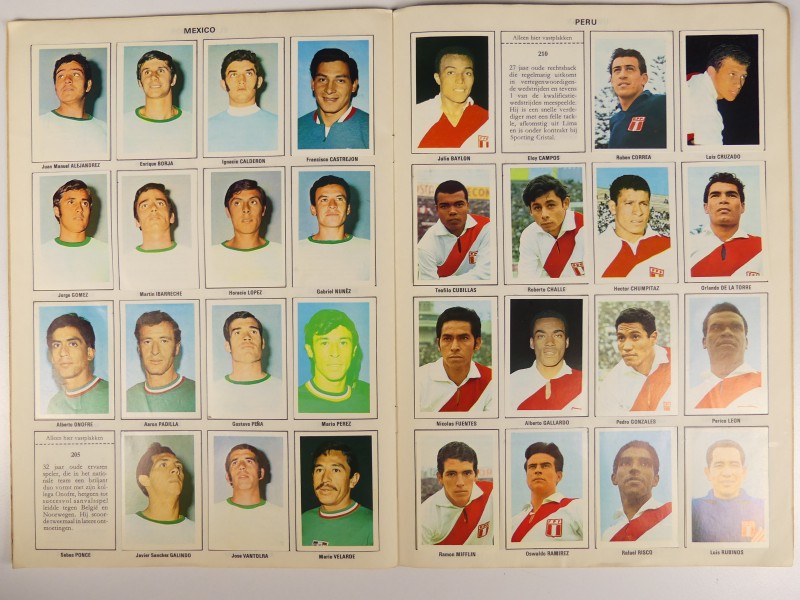 Lot - Voetbal kaarten en chromoalbums