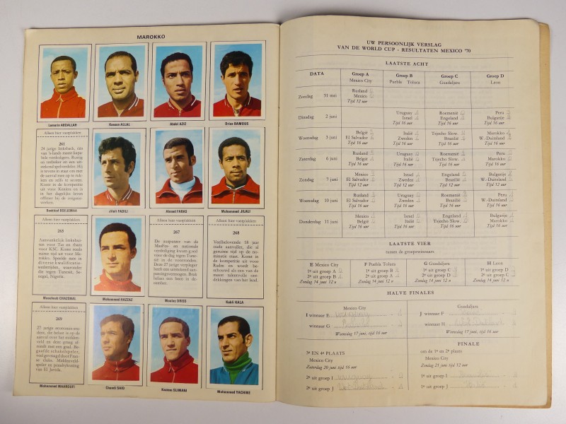 Lot - Voetbal kaarten en chromoalbums