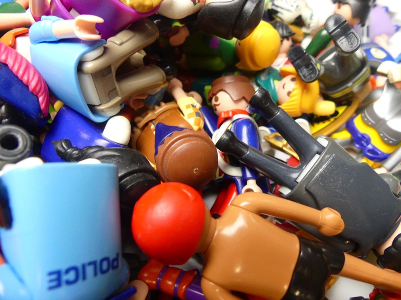 3kg Poppetjes Playmobil