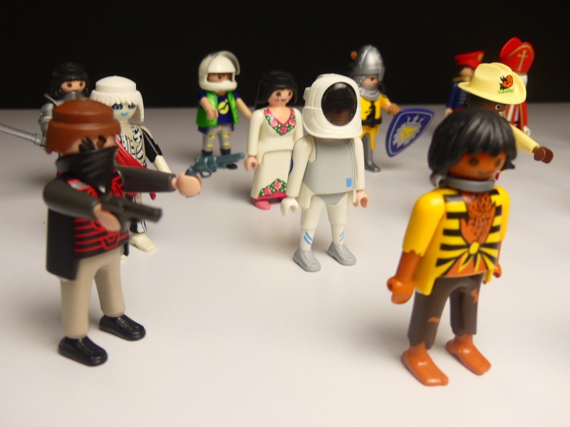 3kg Poppetjes Playmobil