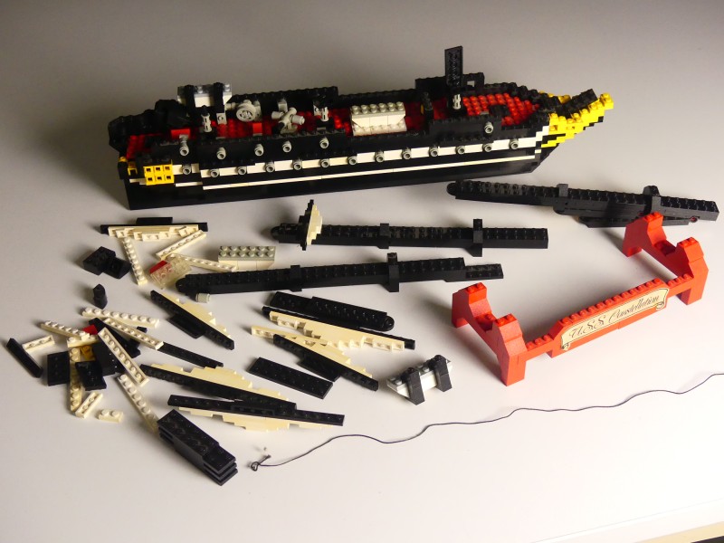 Lego USS Constellation 398