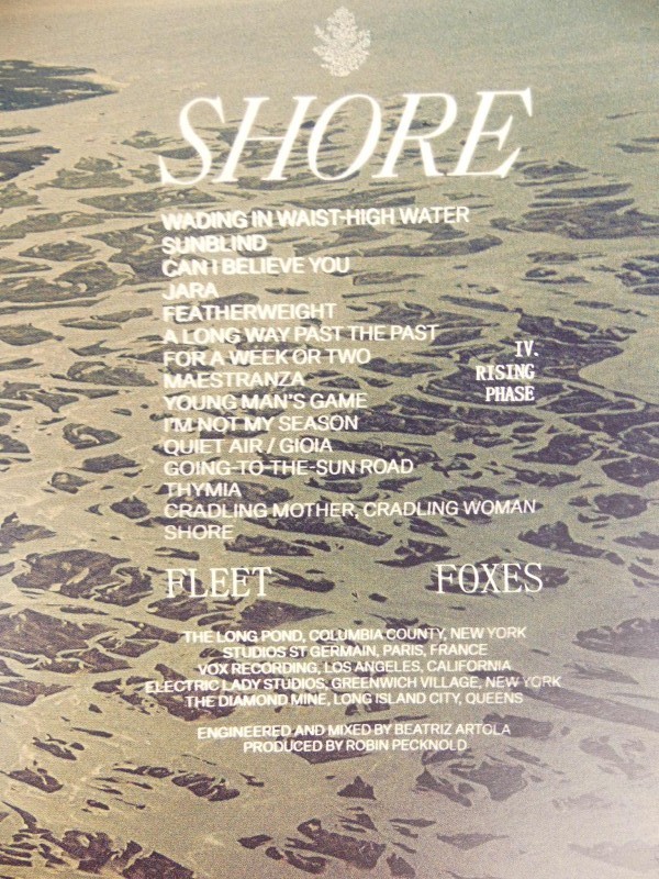 Fleet Foxes - Shore 2LP + Poster