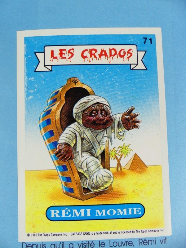 Vintage stickeralbum Les Crados - N° 1&2