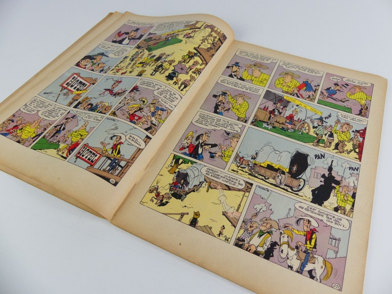 Vintage strip: Lucky Luke VII 'L'Elixir du docteur Doxey'