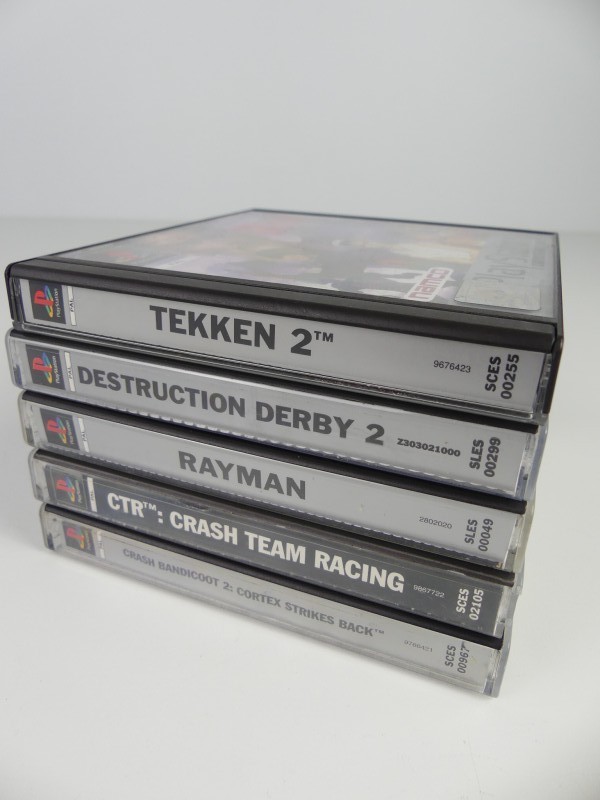 5 games voor de Playstation 1