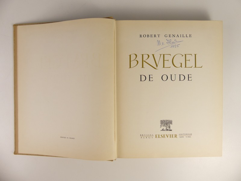 Boek: Bruegel de Oude / Robert Genaille.