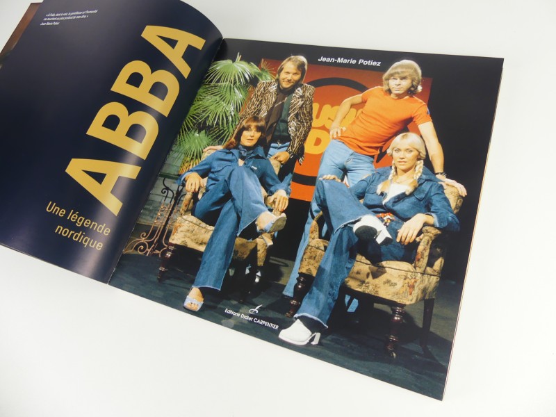 Lot ABBA Lp's + Boek