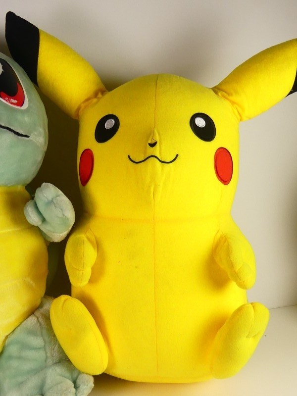 Pokémon knuffels Pikachu & Squirtle - Gotta catch 'em All